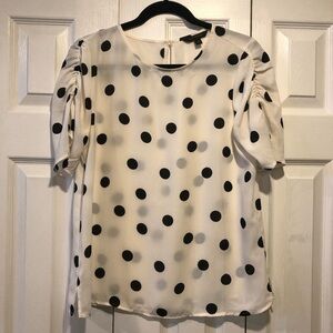 Banana Republic Polka Dot Blouse